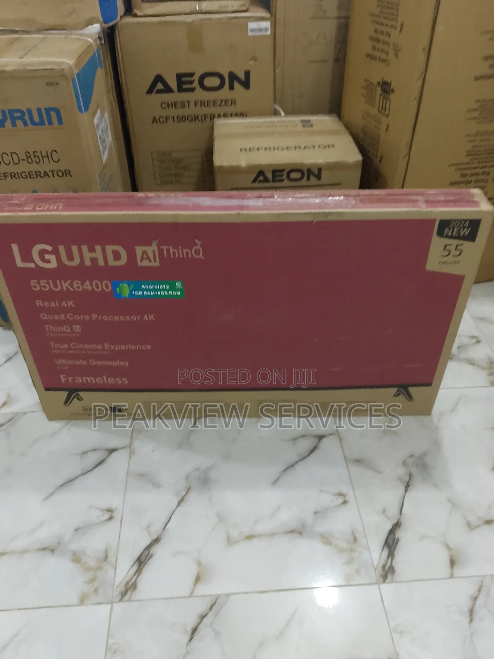 Highly Durable 55inches LG Smart TV 55uk6400