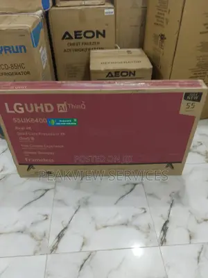 Highly Durable 55inches LG Smart TV 55uk6400