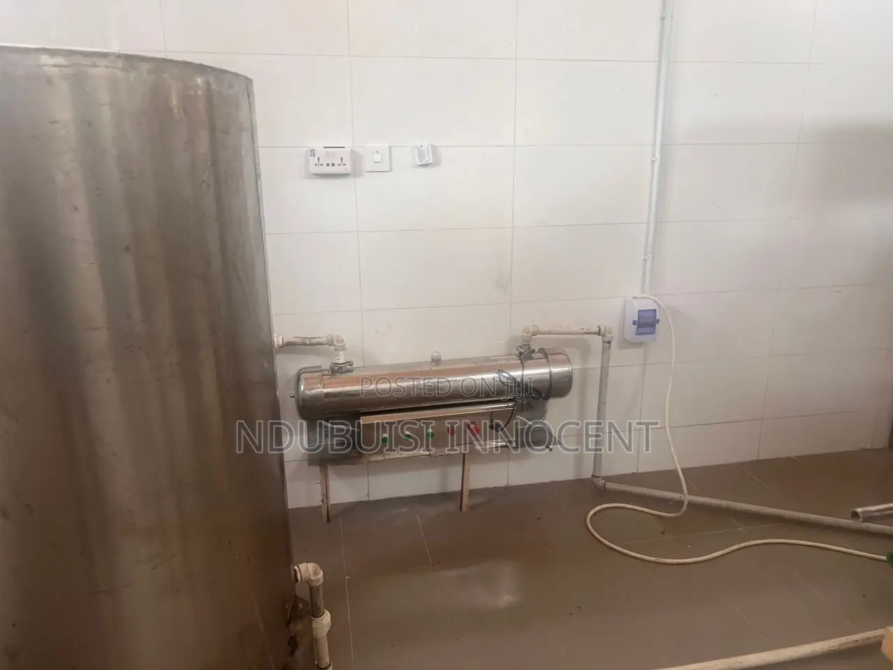 Table Water Line Production