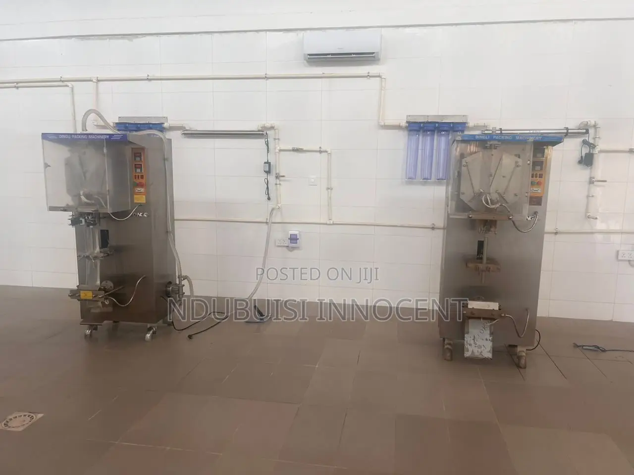 Table Water Line Production