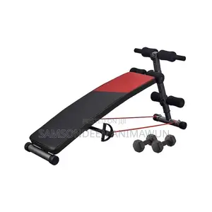 Quality Sit Up Bench With Dumbell (Free Delivery )