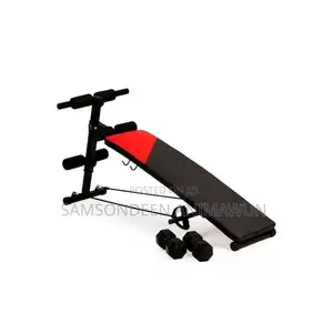 Premium Sit Up Bench With Dumbell (Free Delivery)