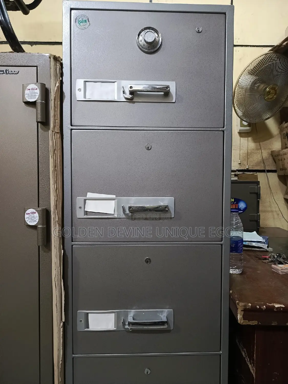 Safe With Drawer