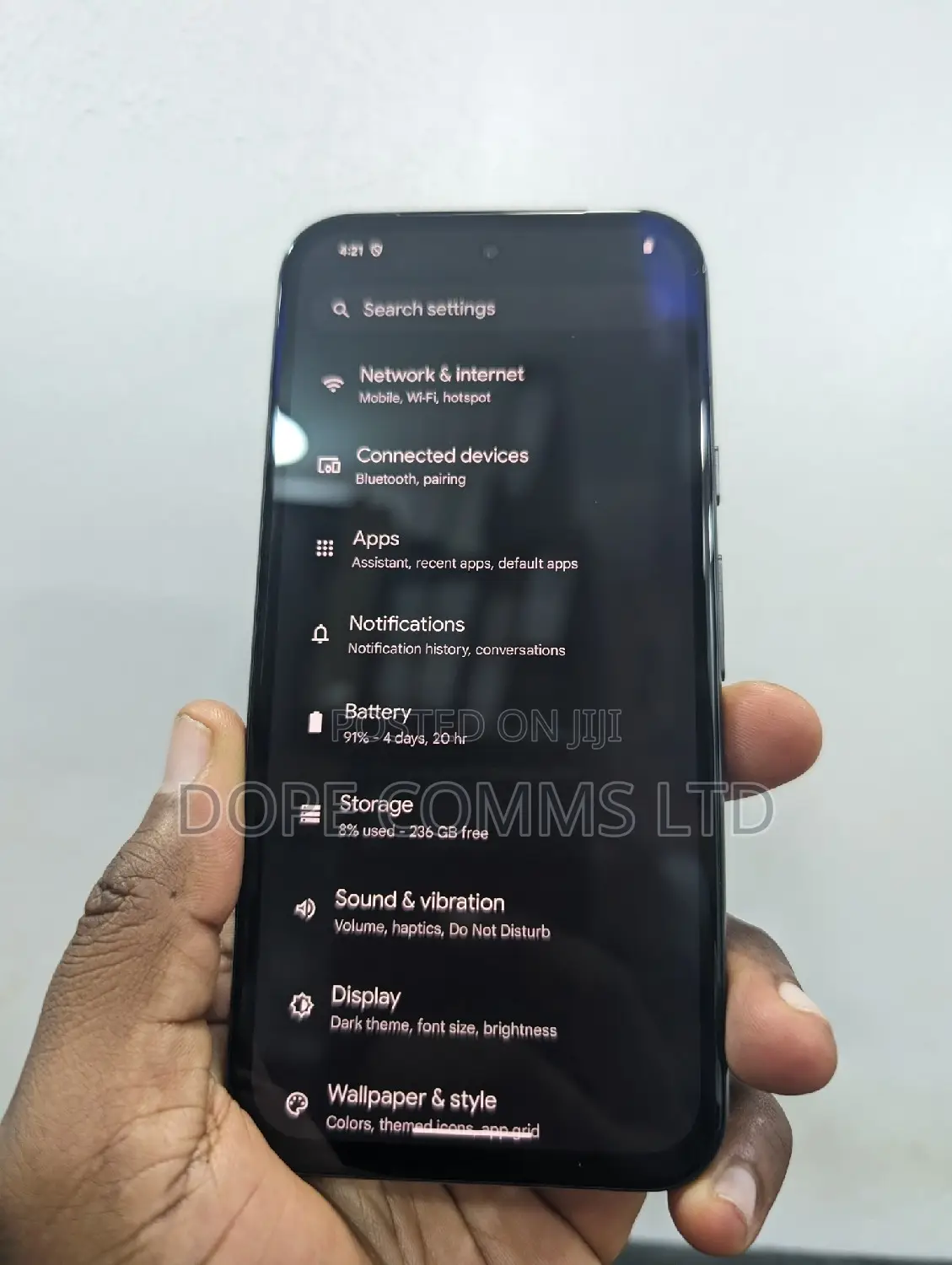 Google Pixel 8a 256 GB Black