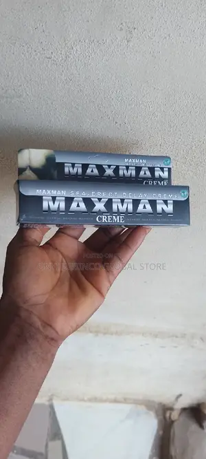 Original Maxman Sea-Erect Ejaculation Delay Cream-60g