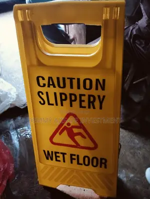 Slippery Floor Caution Sign