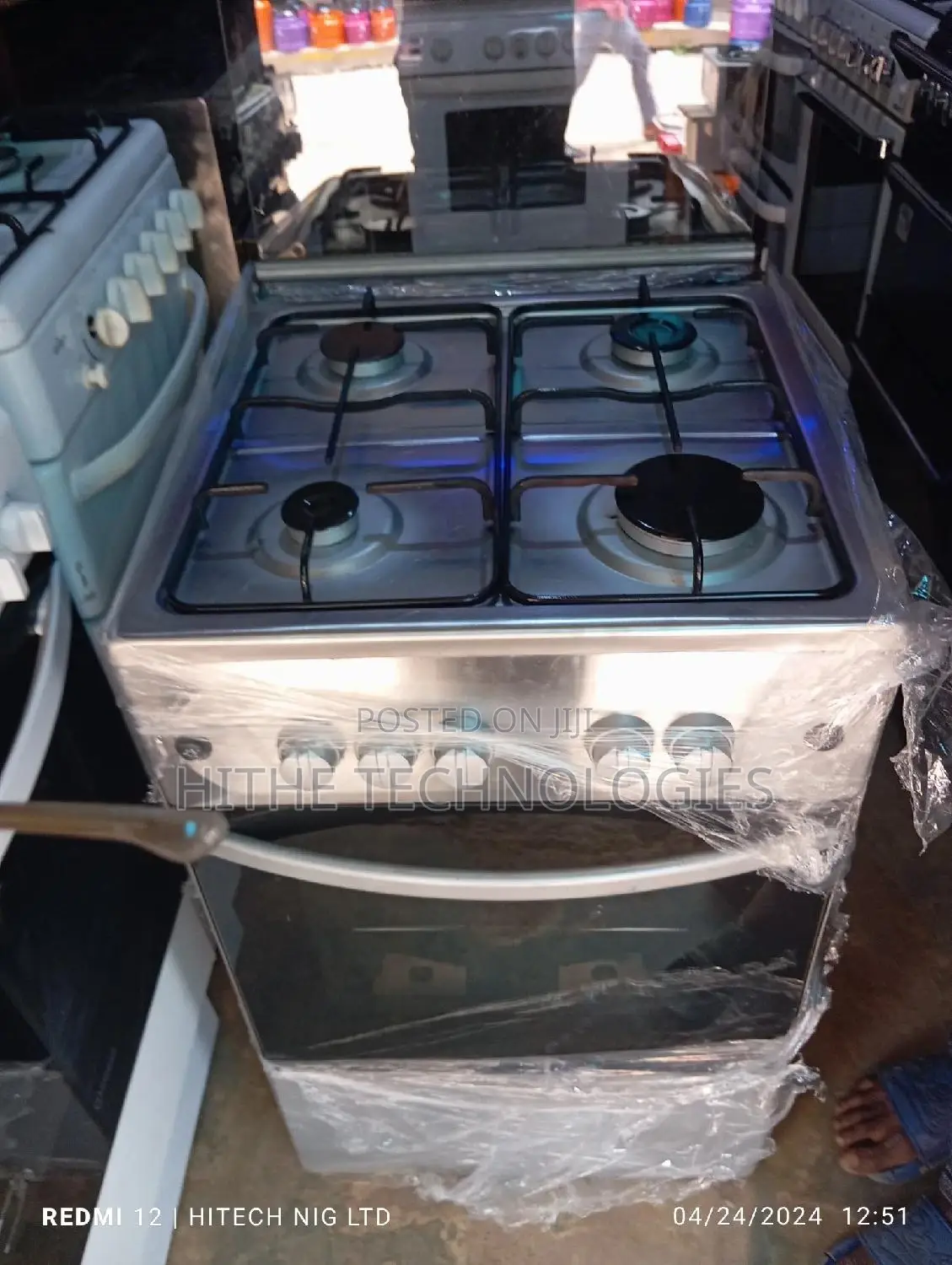 Pre-Owned Maxi Standing Gas Cooker With Oven