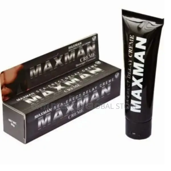 Original Maxman Sea-Erect Ejaculation Delay Cream-60g