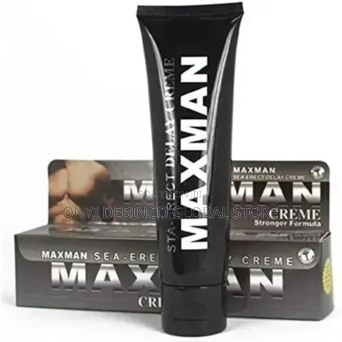 Original Maxman Sea-Erect Ejaculation Delay Cream-60g