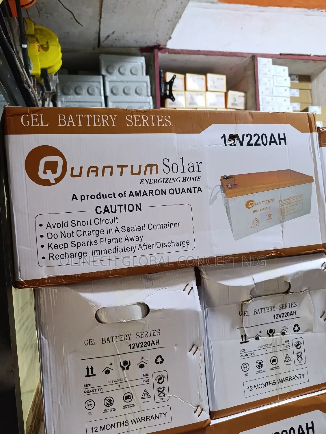 Quantum Deep Circle Dry 220ah 12v