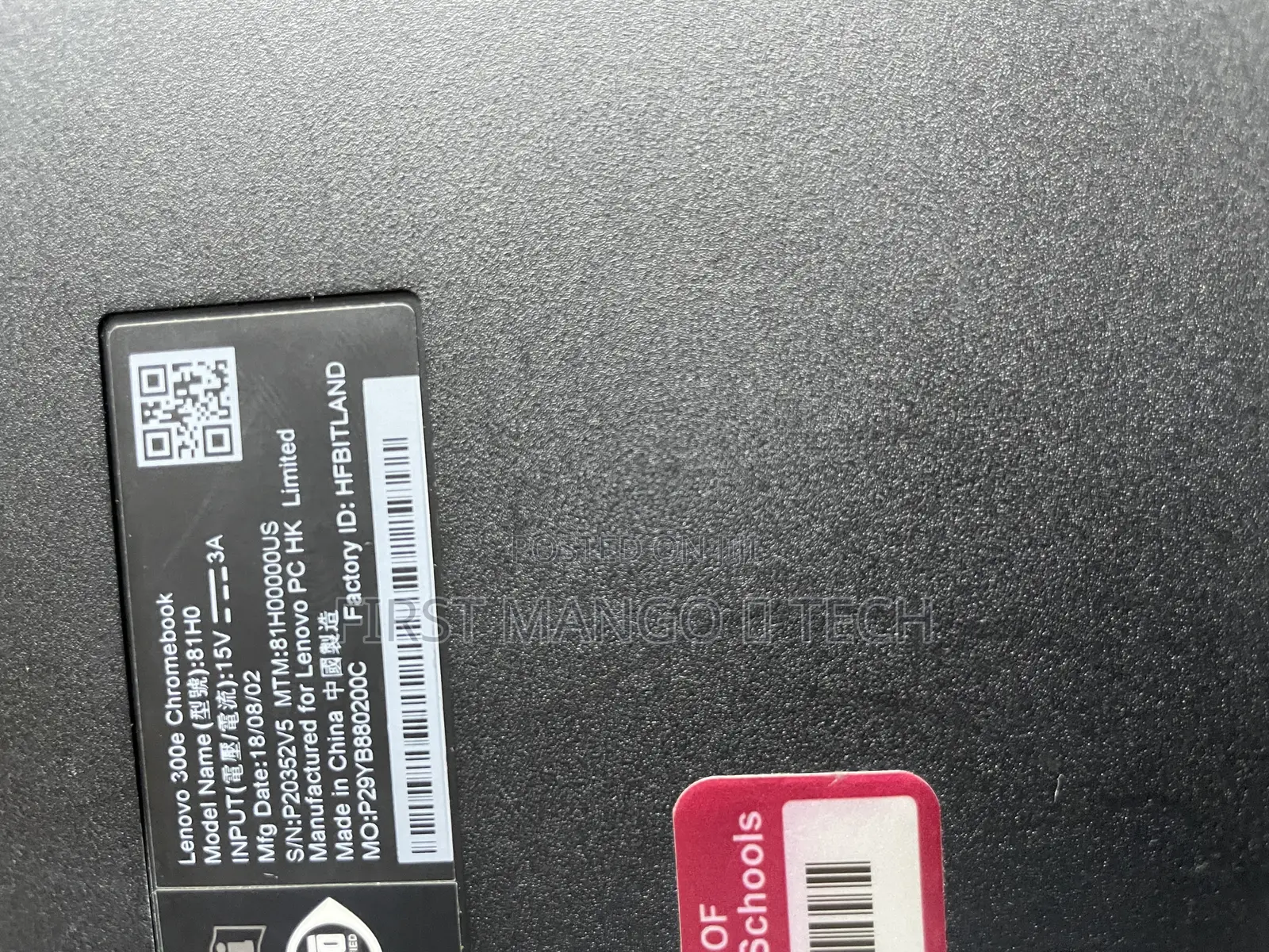 Laptop Lenovo 300e 4GB Intel SSD 32GB