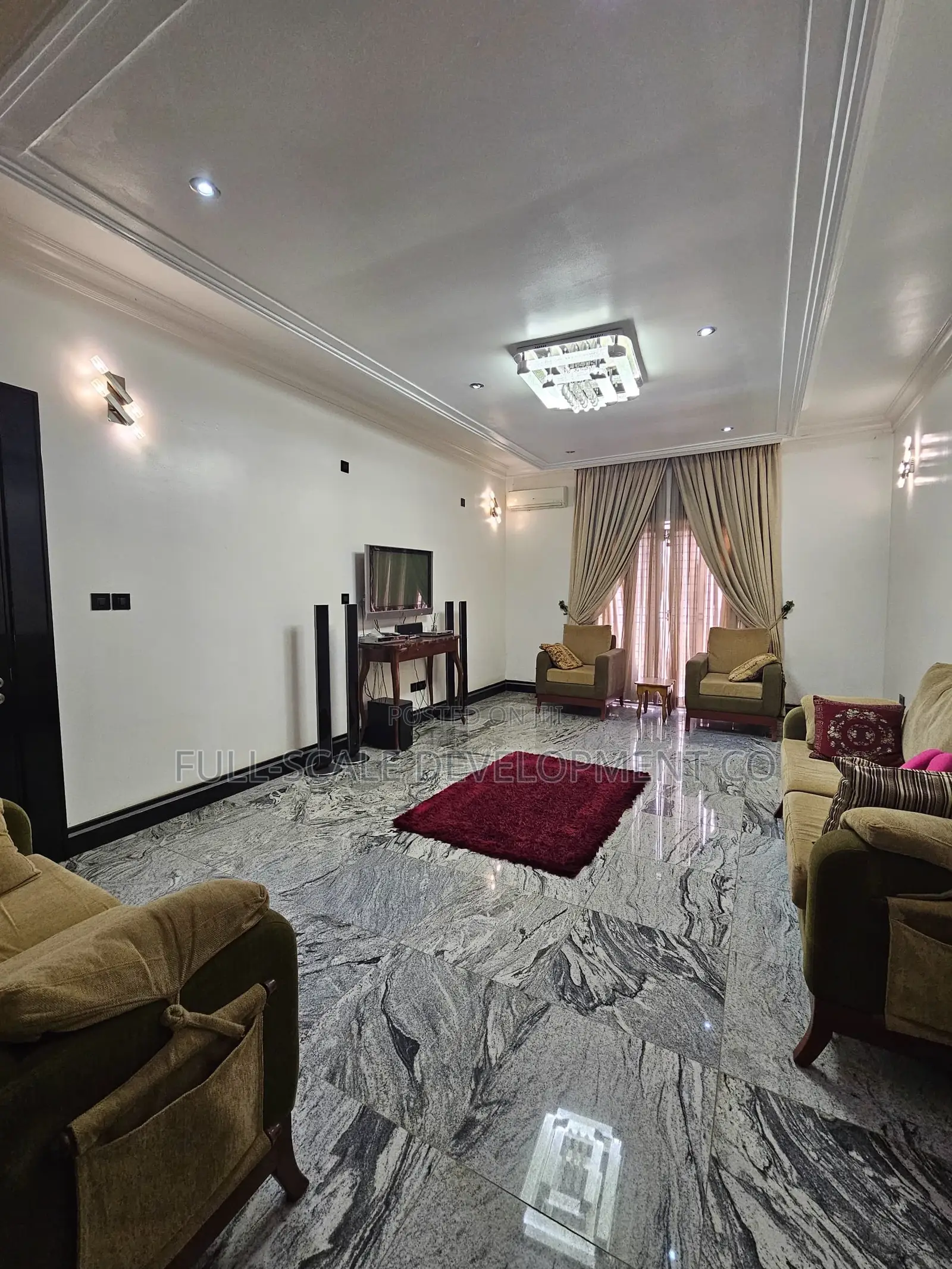 Furnished 9bdrm Mansion in Guzape District for sale