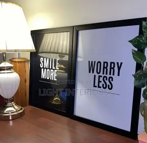 Acrylic Fiber Glass 2 Set Write- Up Frames