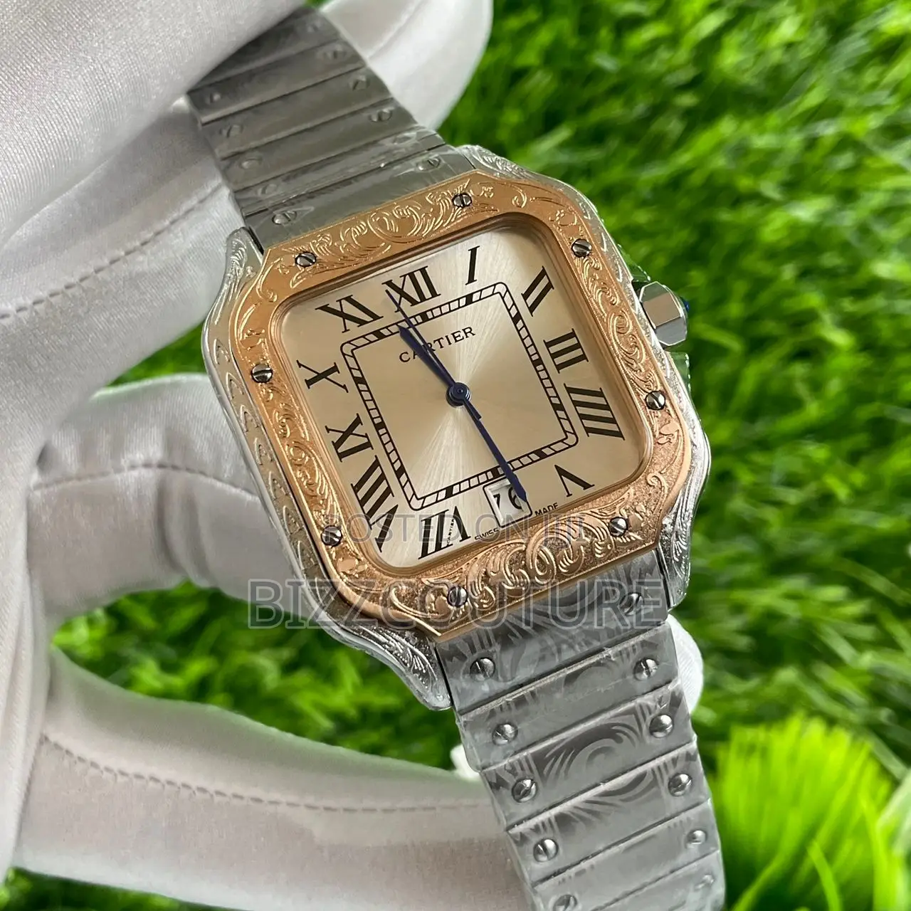 Original CARTIER SILVER CHAIN WATCH Available in Store