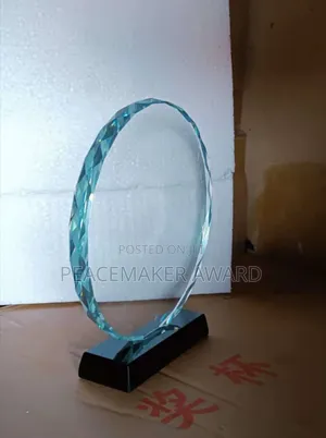 Photo - Round Crystal Award