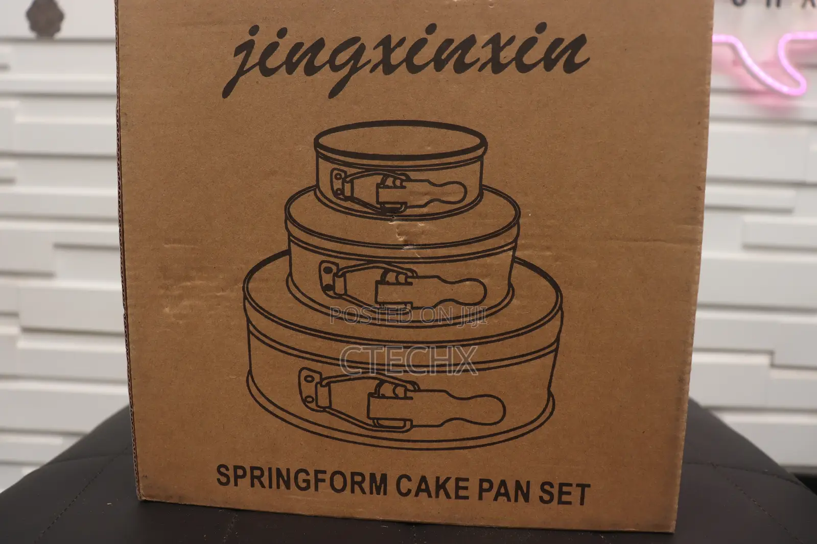 Cake Tins Set 3 Pcs(4"/7"/9")
