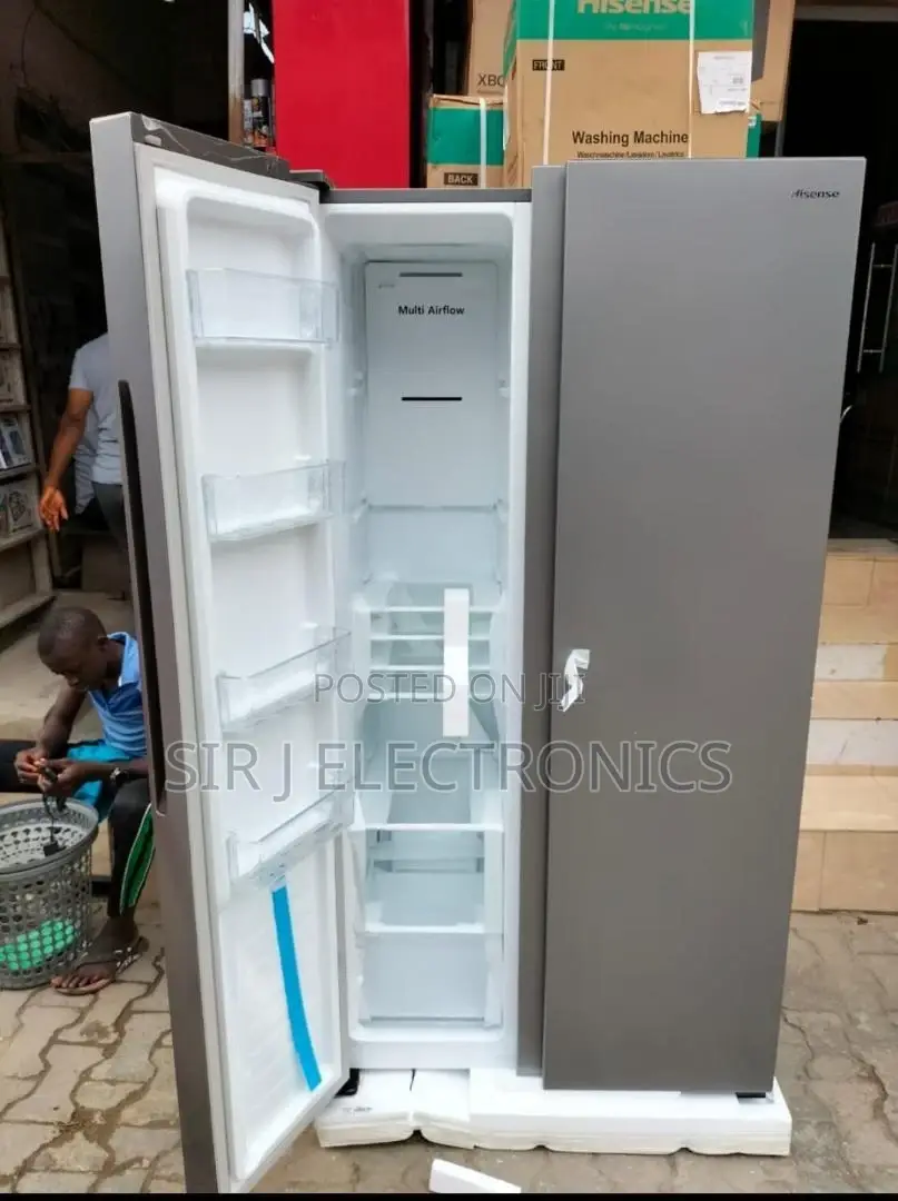 Brand New HISENSE DOUBLE DOOR SIDE By Side Refrigerator