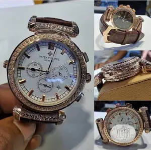 Patek Philippe Leather Chronographic Double Face