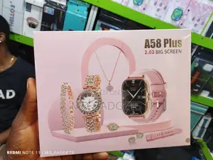 Smart Watch With Bracelets and Earings