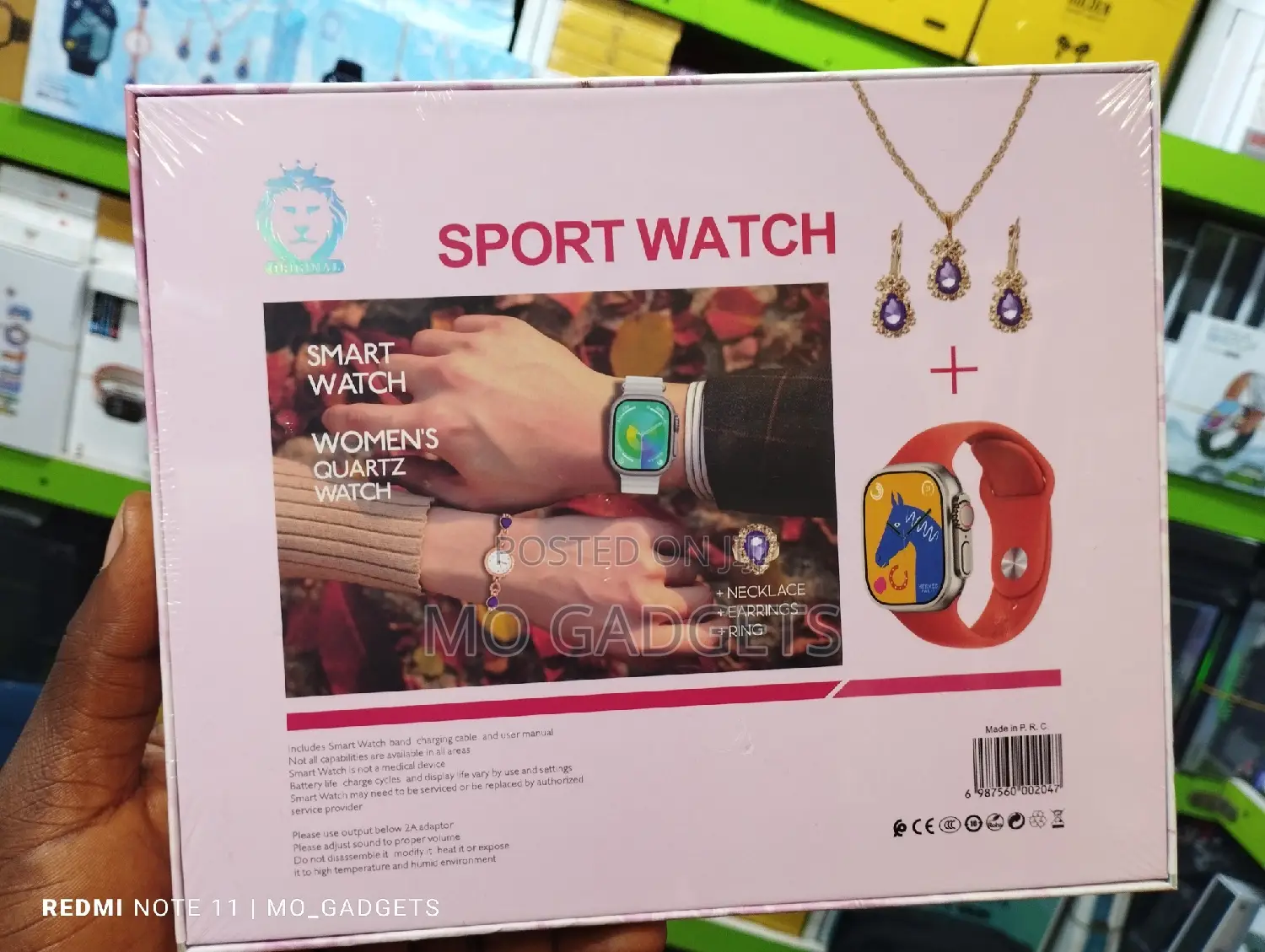 Oled Smart 2 In1 Watch