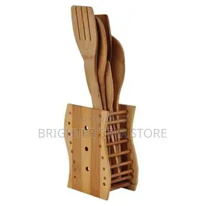 Bamboo Set of Kitchen Wooden Spoon