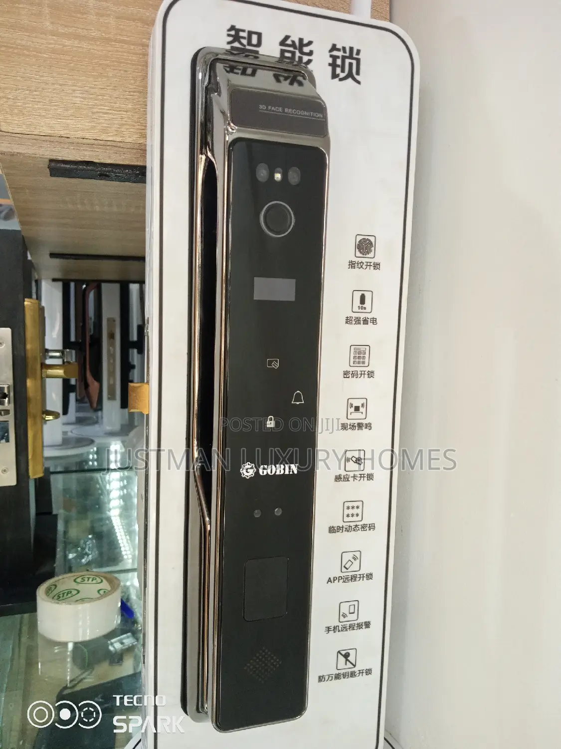 Digital Biometric Smart Lock Handles