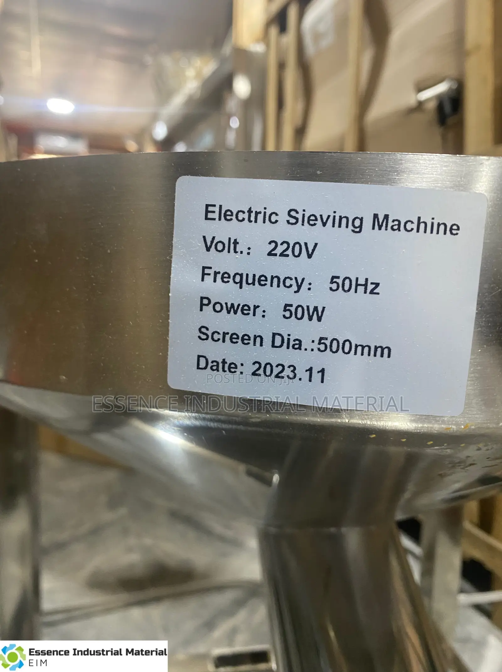 Electric Sieving Machine