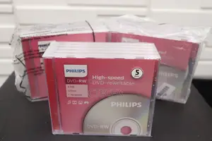 Philips DVD-Rw Blank 4.7gb. 5pcs