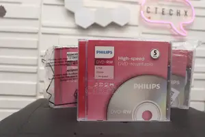 Philips DVD-Rw Blank 4.7gb. 5pcs