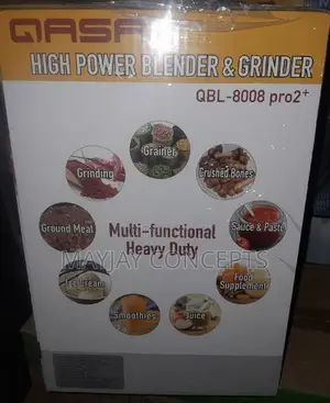 Qasa High Power Blender Grinder-Domestic Commercial Pro2+