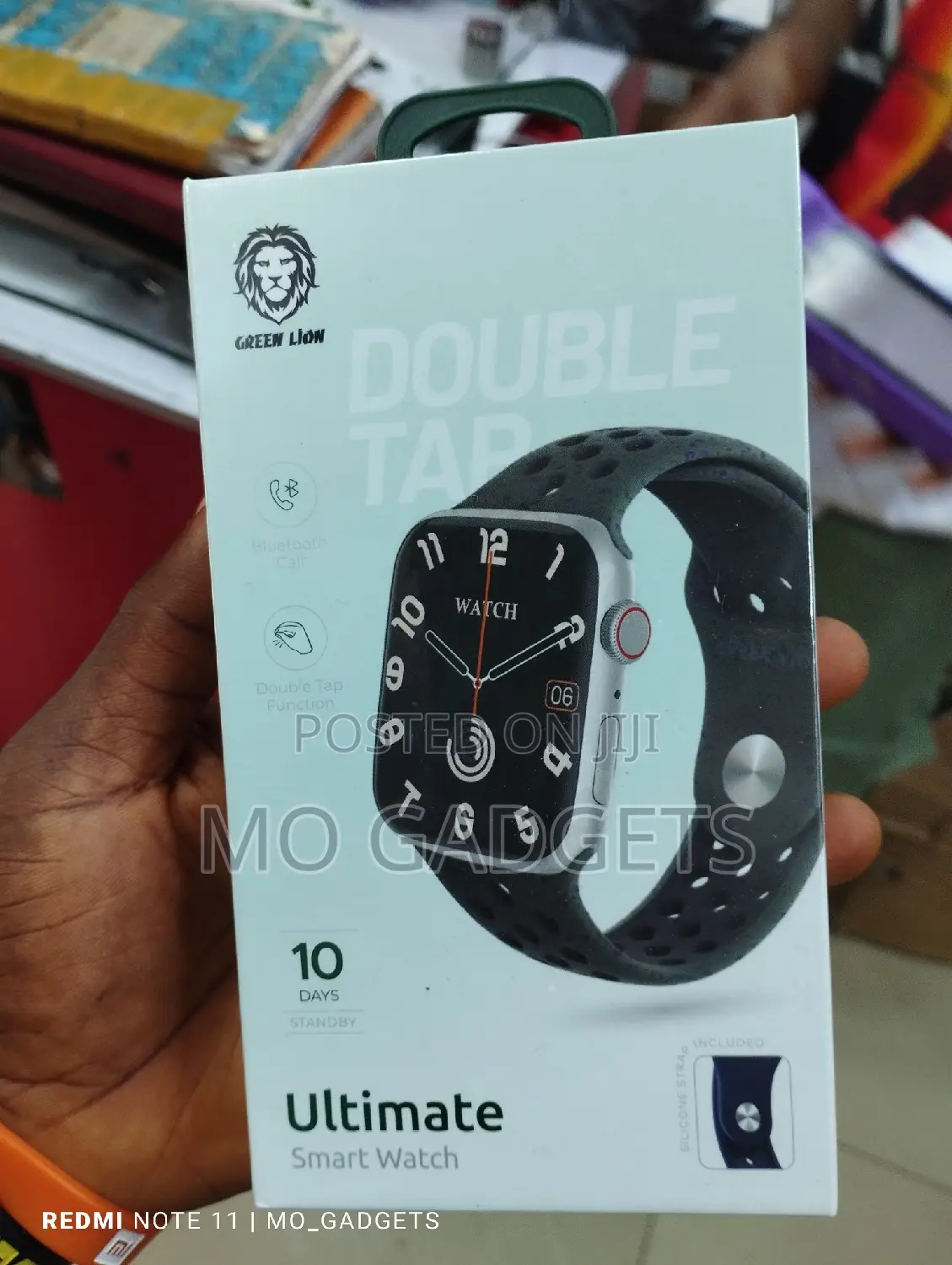 Green Lion Ultimate Smart Watch With Double Tap Function