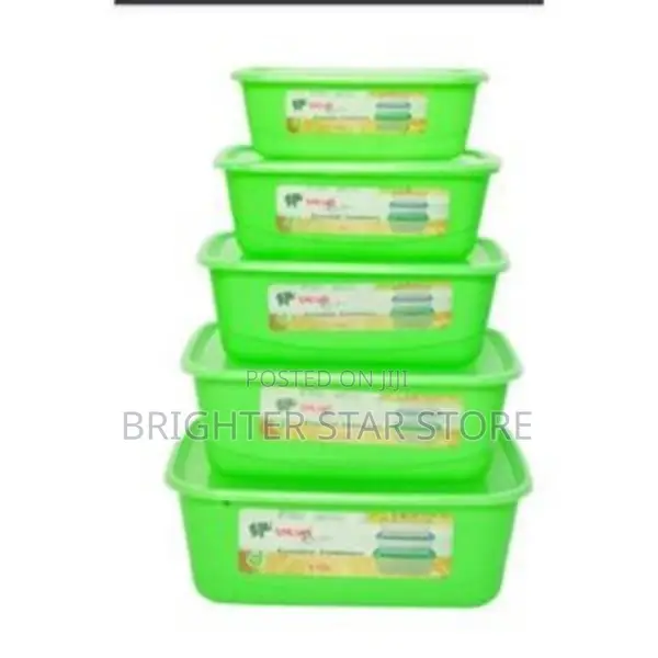 Sacvin 5 in 1 Essential Storage Containers