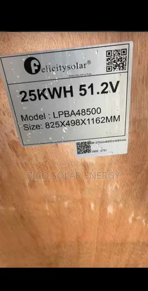 25kwh Felicity Lithium Battery
