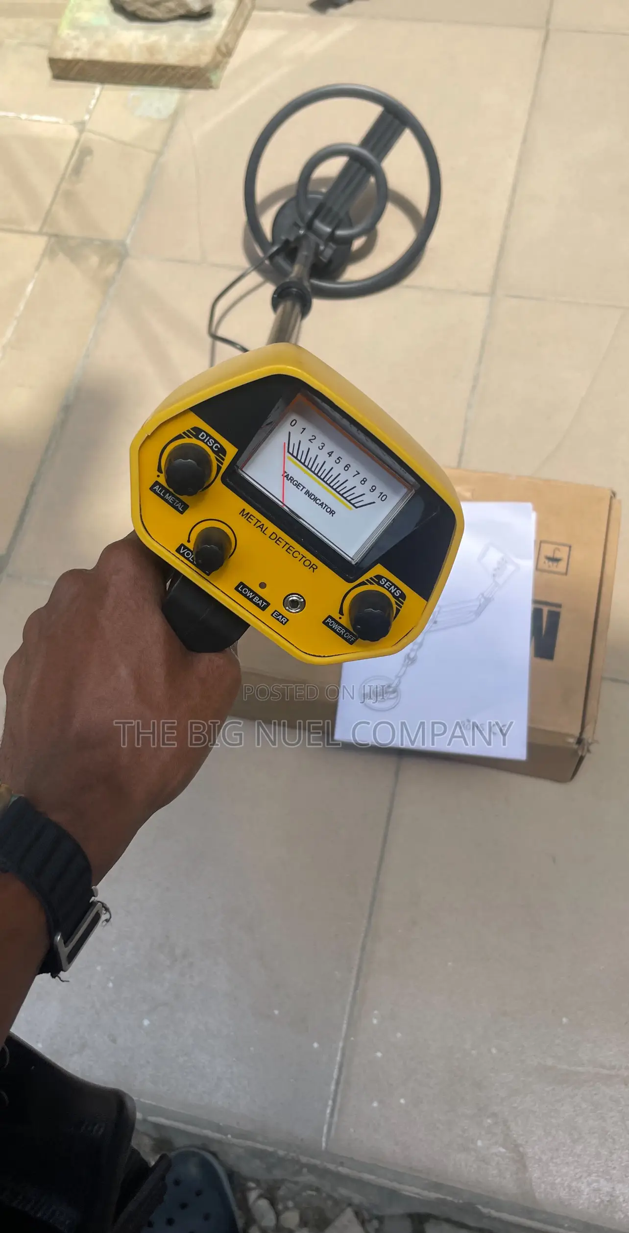 Quality Manuel Metal Detector Machine