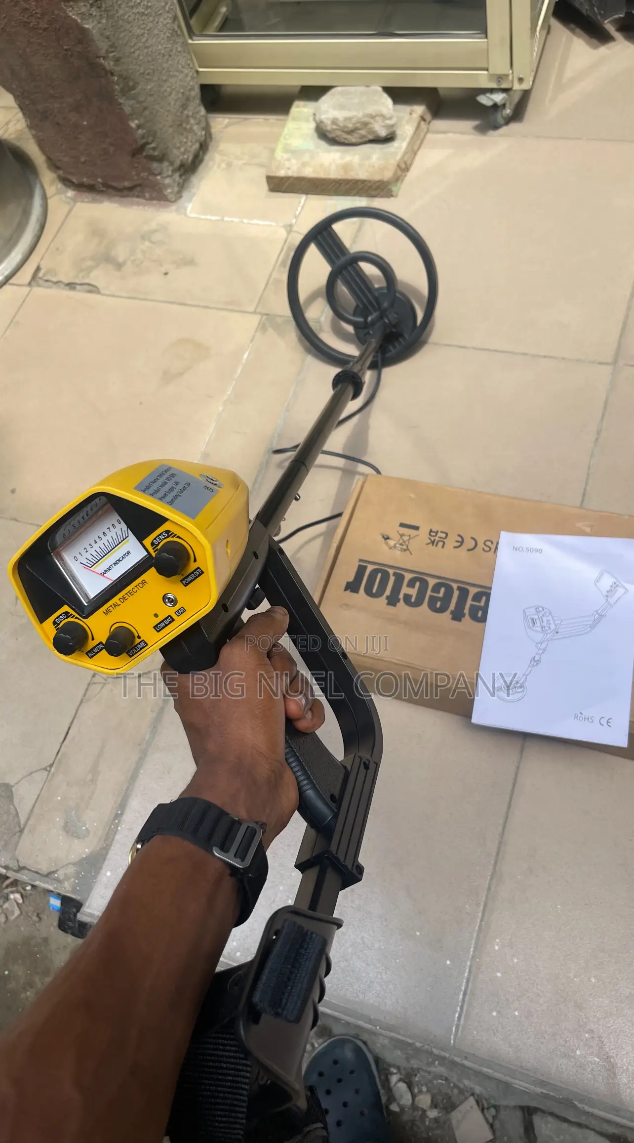 Quality Manuel Metal Detector Machine
