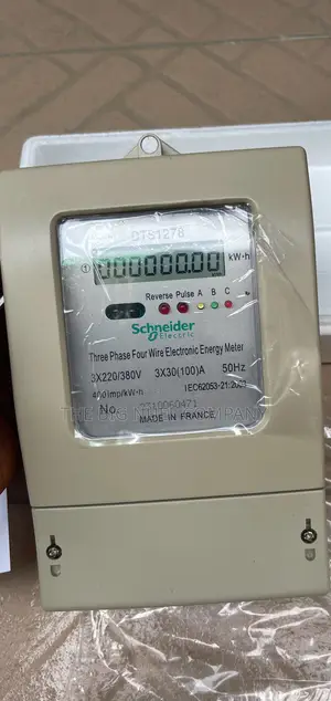 Three Phase Four Wire Electronics Energy Check Meter