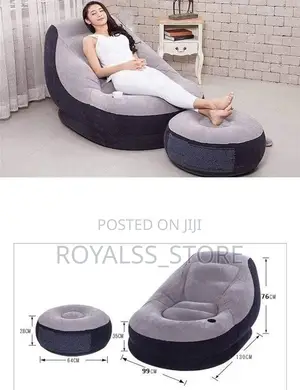 Inflatable Sofa With Foot Relaxation
