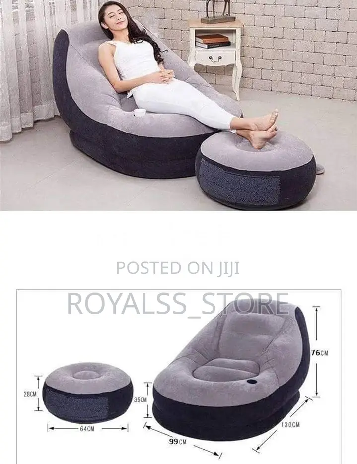 Inflatable Sofa With Foot Relaxation