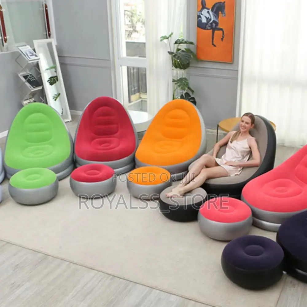 Inflatable Sofa With Foot Relaxation