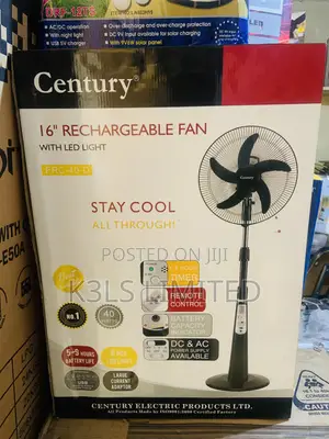 Century Rechargeable Fan