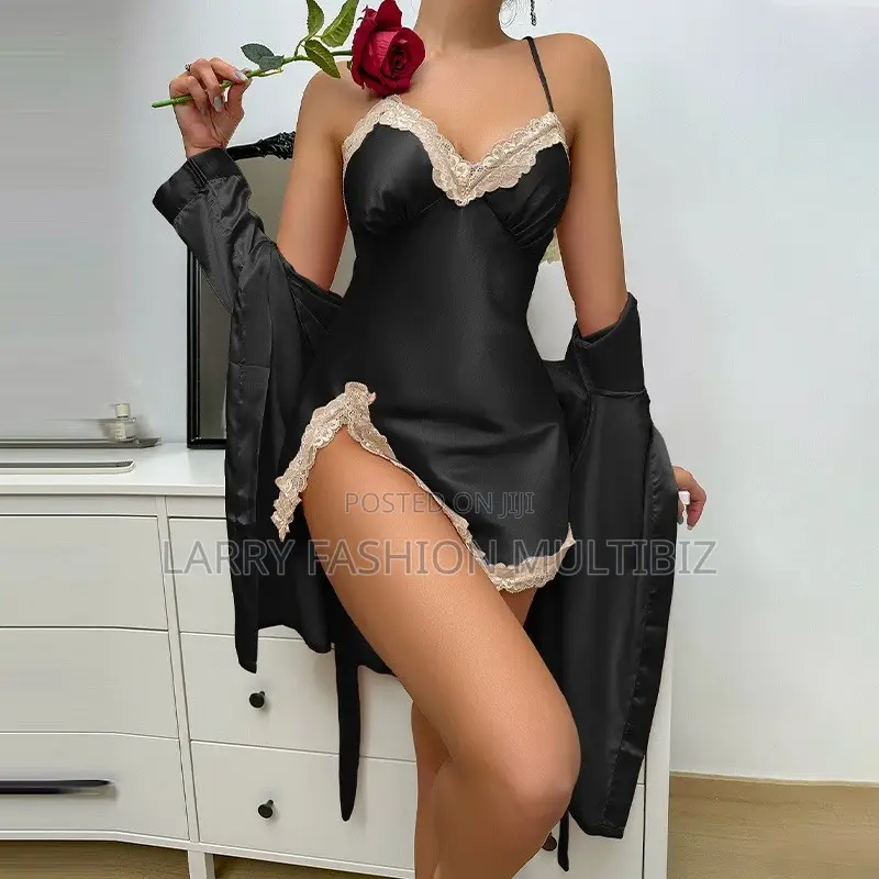 Satin Sexy Sleepwears (3piece