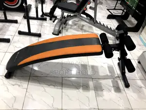 Sit-Up Bench Commercial Orange