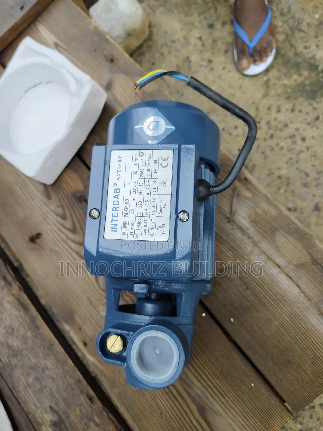 Interdab 0.5hp Pump (New)