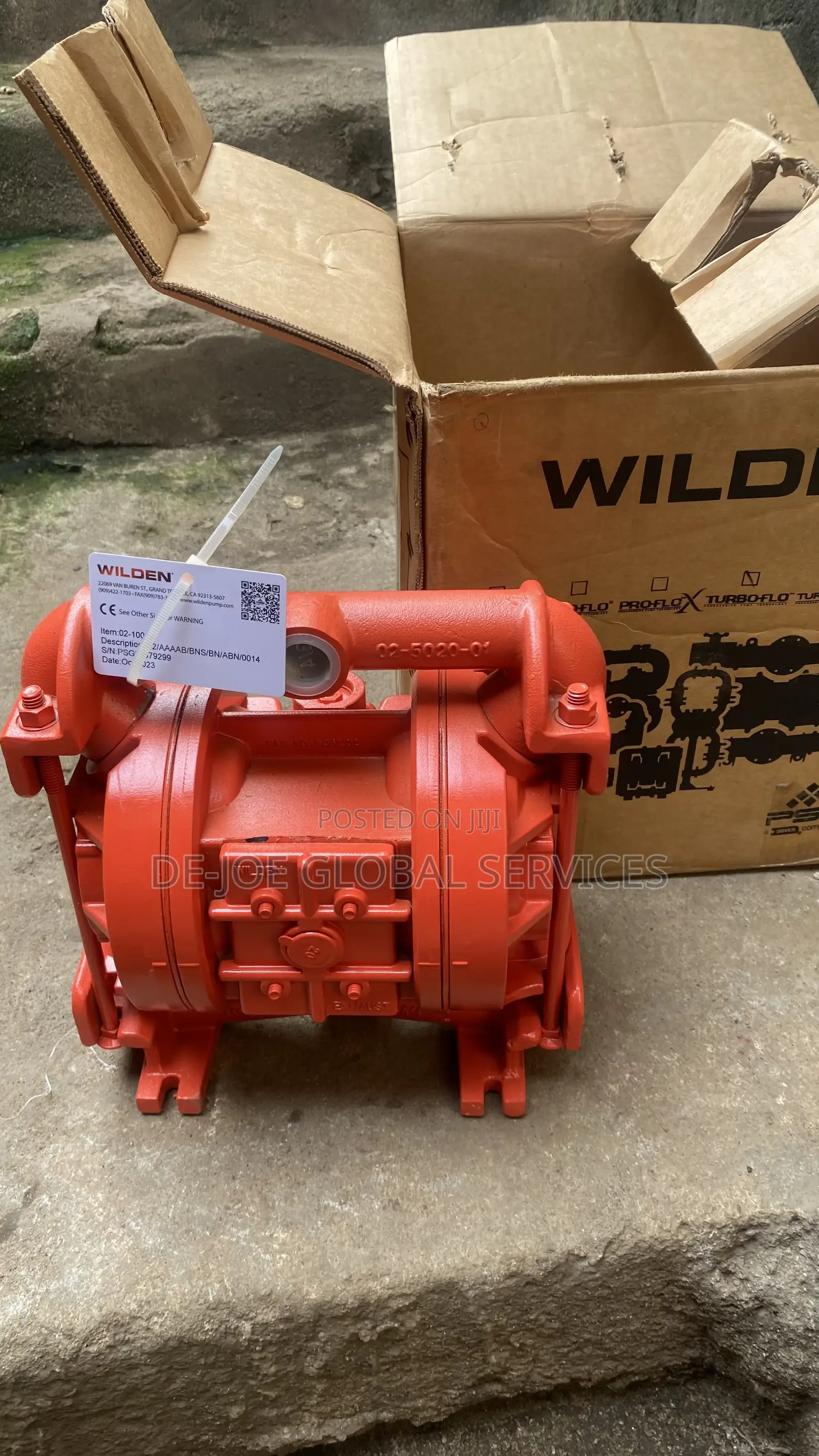 Wilden Diaphragm Pneumatic Pump 1”