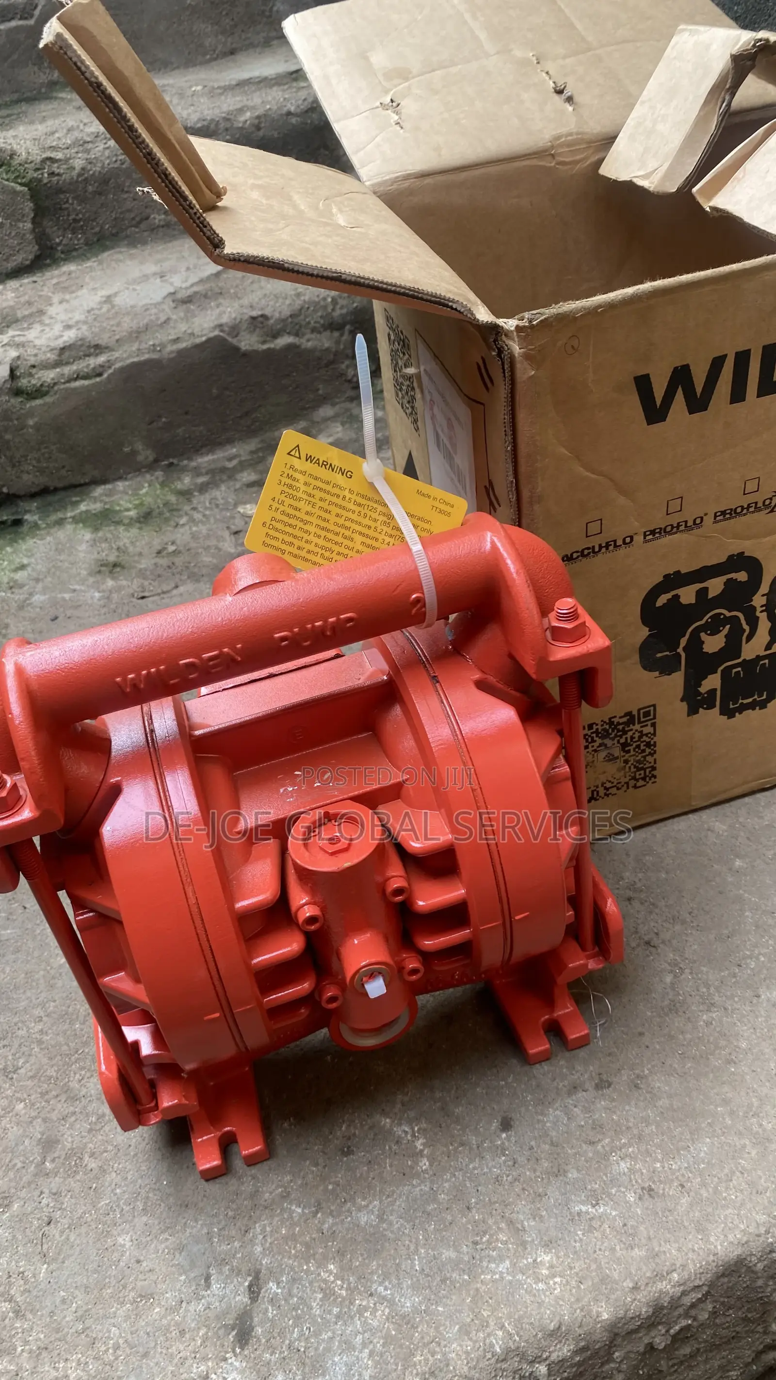 Wilden Diaphragm Pneumatic Pump 1”