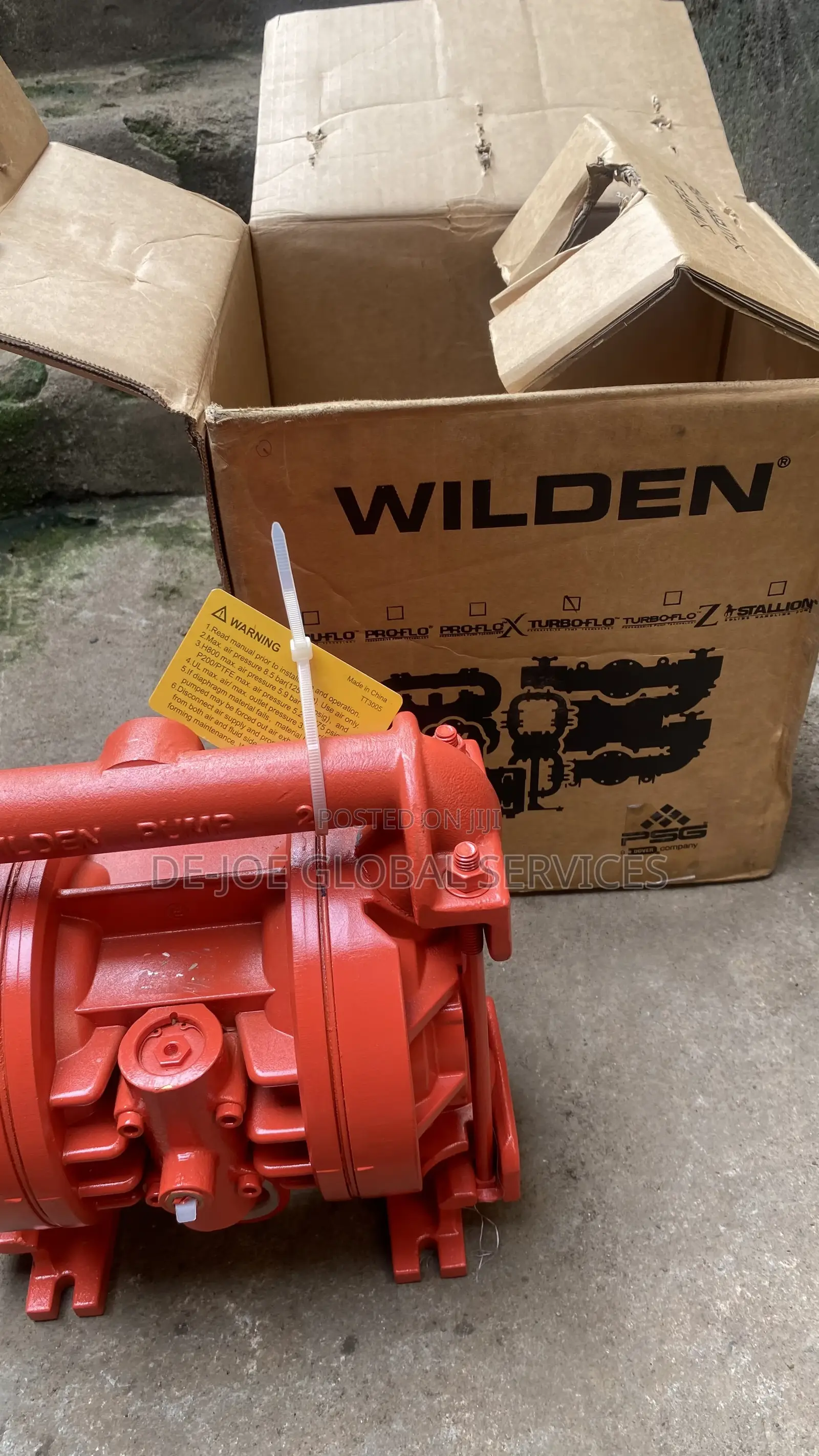 Wilden Diaphragm Pneumatic Pump 1”