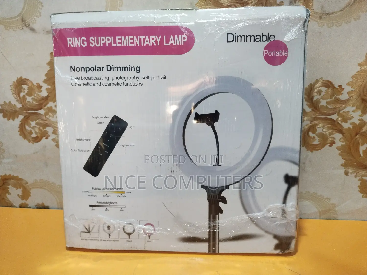 Ring Light With Stand 14inches
