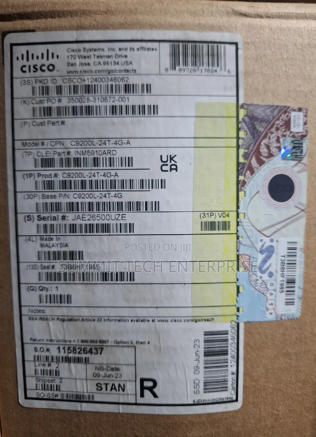 Cisco C9200l-24t-4g-A
