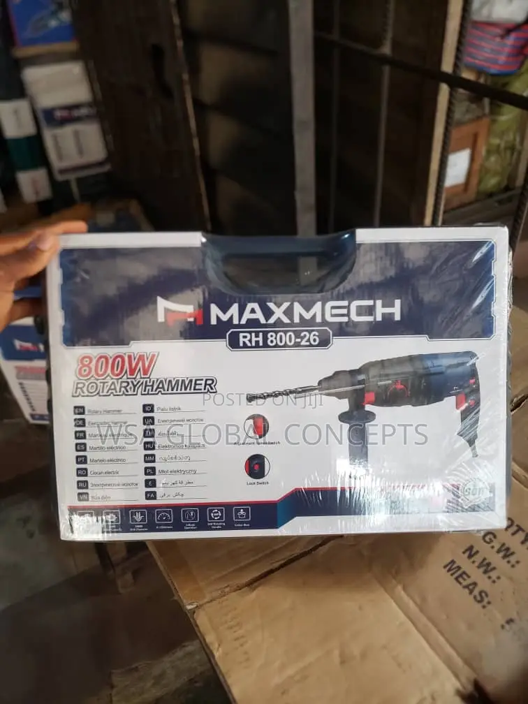 800 Watts Maxmech Rotary Hammer