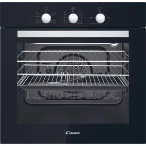 CANDY OCGF12B Built-in Gas Single Oven Black